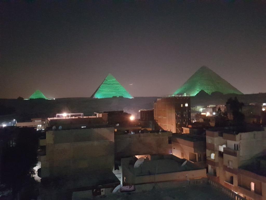 Horus Guest House Pyramids View El El Cairo Exterior foto